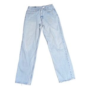 Vintage Levis 550 Relaxed Fit Light Wash Denim Jeans 33x34 Made in USA 90s Y2K